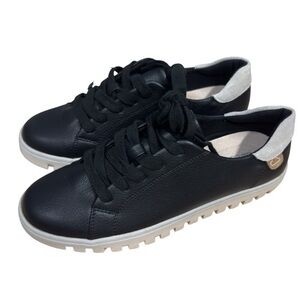 NWT Project Cloud PAISLEY Women Sneaker Vegan Leather Lightweight Black Size 8